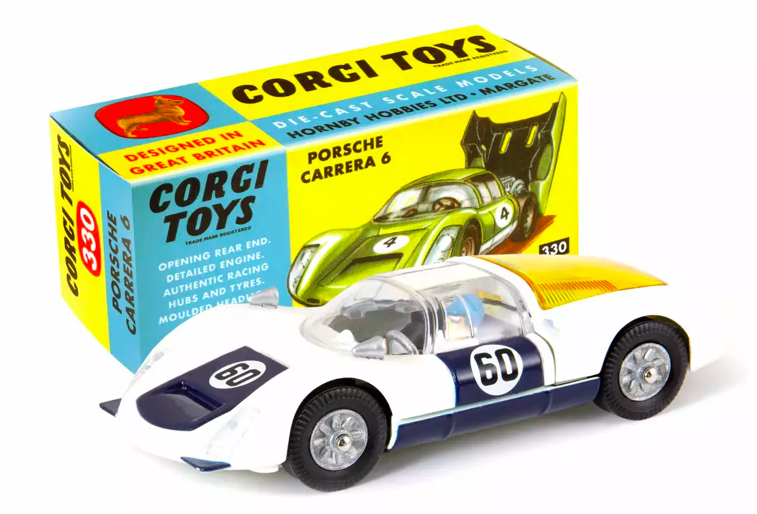 REEDITION : Porsche Carrera 6 1967 n°330 - CORGI 1/43