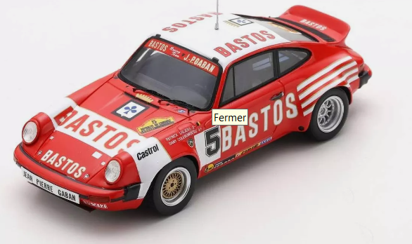 Porsche 911 SC - Winner Rallye du Condroz 1983 Spark 1/43º