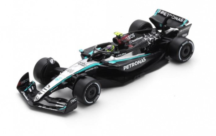 MERCEDES AMG PETRONAS F1 TEAM #44 W15E PERFORMANCE 2024 SPARK 1/64°