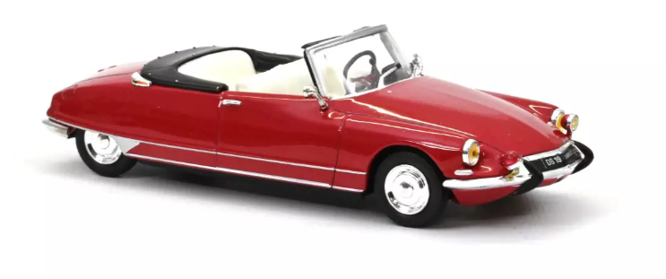 DS 19 CABRIOLET 1965 NOREV 1/43°