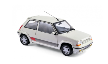 RENAULT SUPER 5 GT TURBO 1989 WHITE NOREV 1/18°