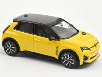 RENAULT 5 E-TECH 2024 JAUNE POP NOREV 1/43°