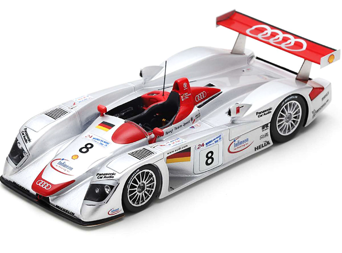 Audi R8 Audi Sport Team Joest WInner Le Mans 24h 2000 Spark 1/18°