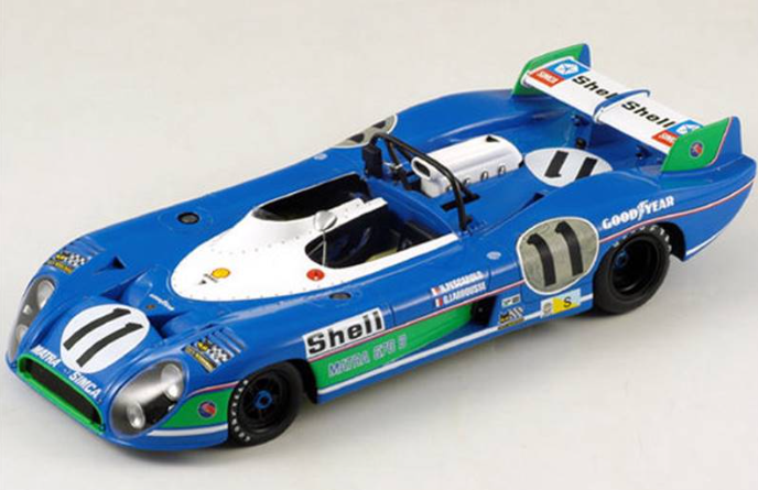 Matra Simca MS 670 B N°11 Winner Le Mans 24h 1973 Spark 1/18°