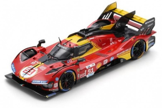 FERRARI 499P AF CORSE N°51 3è LM 2024 LOOK SMART 1/43°