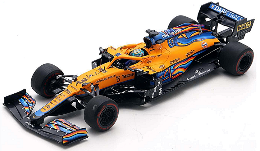 Mclaren F1 Team MCL35M Abu Dhabi GP 2021 Minichamps 1/43°