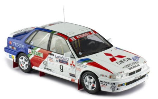 Mitsubishi Galant VR-4 #9 2nd RAC Rally 1990 IXO 1/18°