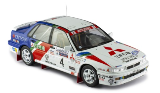 Mitsubishi Galant VR-4 #4 RAC Rally 1990 IXO 1/18°