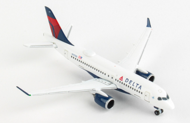 Airbus A220-300 Delta Air Lines Herpa 1/500°