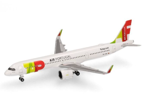 Airbus A321LR Air Portugal Herpa 1/500°