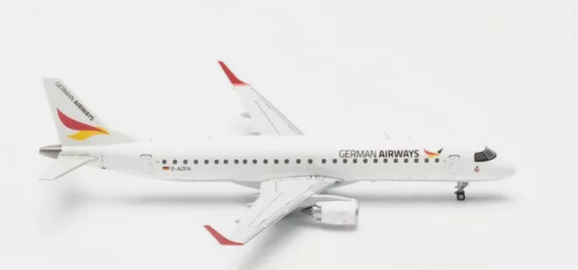 Embraer E190 German Airways Herpa 1/500°