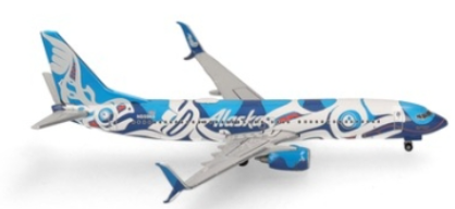 Boeing 737-800 Alaska Airlines Herpa 1/500°