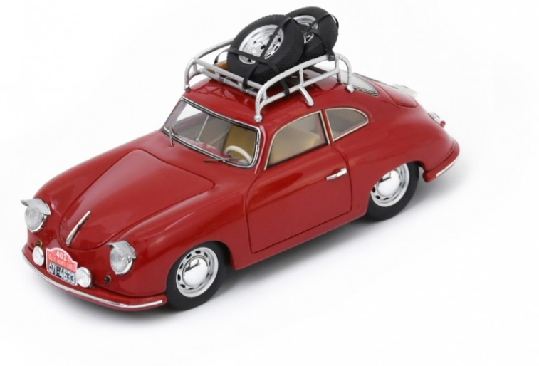 PORSCHE 356 MONTE CARLO RALLY 1953 SPARK 1/43°