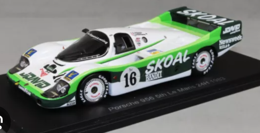 PORSCHE 956 5TH LM 24H 1983 SPARK 1/43°