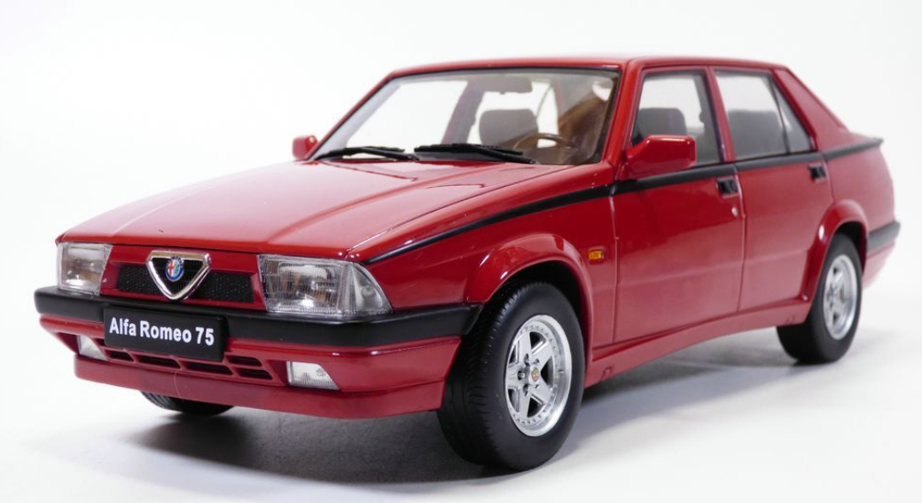 ALFA ROMEO 75 ROUGE TRIPLE 9 1/18°