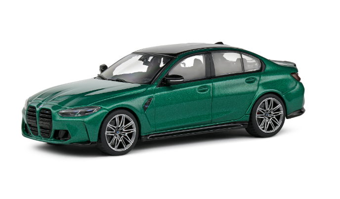 BMW M3 COMPETITION G80 2022 GREEN SOLIDO 1/43°