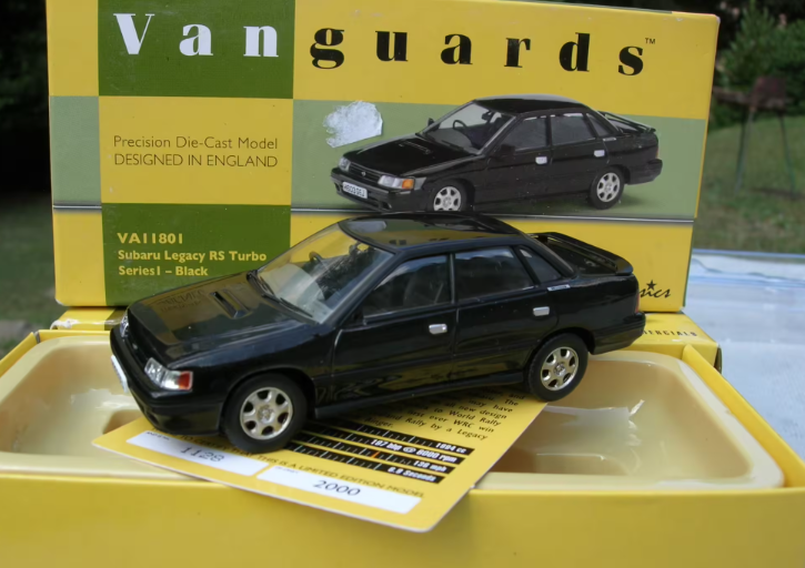 SUBARU LEGACY RS TURBO SERIE1 VANGUARDS 1/43°