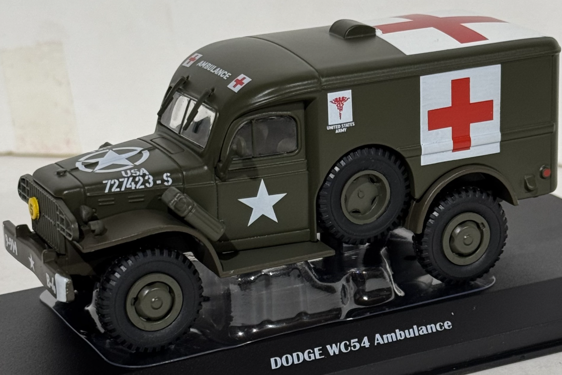 DODGE WC54 AMBULANCE MOTORCITY 1/43°