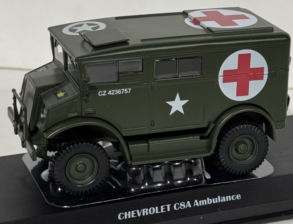 CHEVROLET C8A AMBULANCE MOTORCITY 1/43°