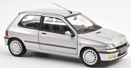 RENAULT CLIO 16S 1992 GRIS ICEBERG NOREV 1/18