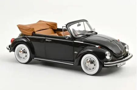 VW 1303 CABRIOLET 1973 NOIR NOREV 1/18°