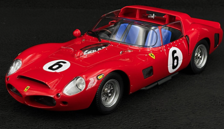 FERRARI 330 TRI N°6 24H LEMANS 1962 WERK 1/18°