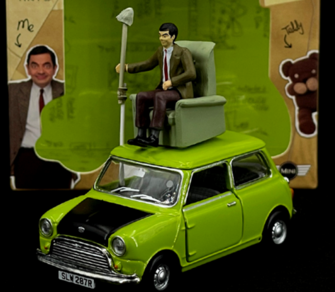 MINI COOPER MR BEAN TINY 1/50°