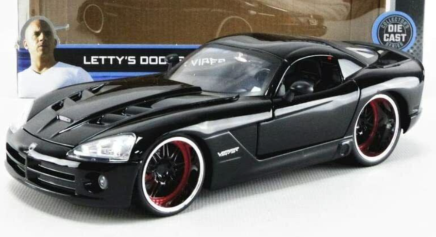 LETTY'S DODGE VIPER SRT 10 JADA 1/24°