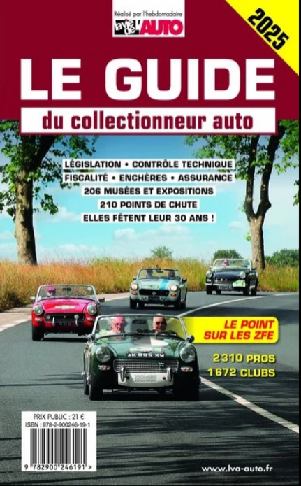 LE GUIDE DU COLLECTIONNEUR AUTO 2025