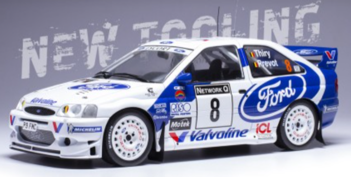 FORD ESCORT WRC N°8 RAC RALLY 1998 IXO 1/18°