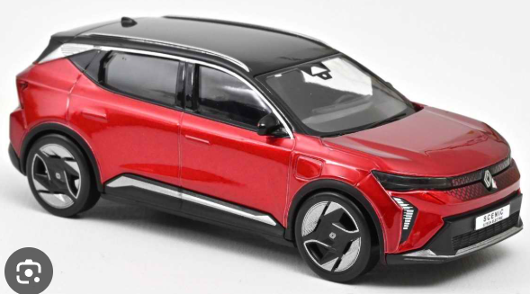 RENAULT SCENIC E TECH 100% ELECTRIQUE RED 2024 NOREV 1/43°