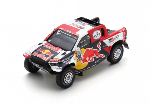 TOYOTA GR DKR HILUX N°201 WIN DAKAR 2022 SPARK 1/43°