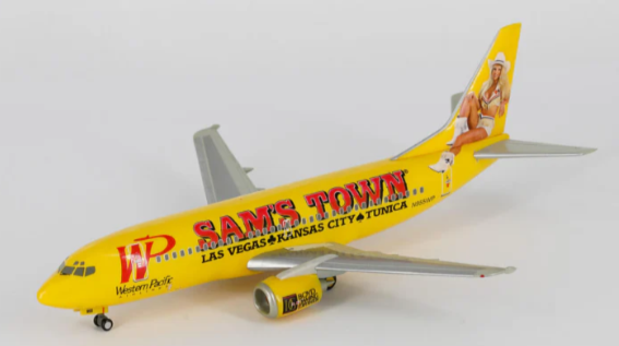 WESTERN PACIFIC AIRLINES BOEING 737-300 SAM'S TOWN HERPA 1/200°