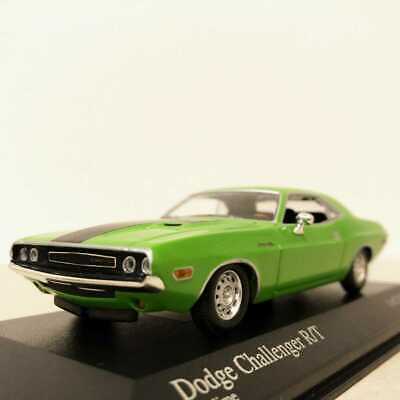 DODGE CHALLENGER R/T VERT 1970 MINICHAMPS 1/43°