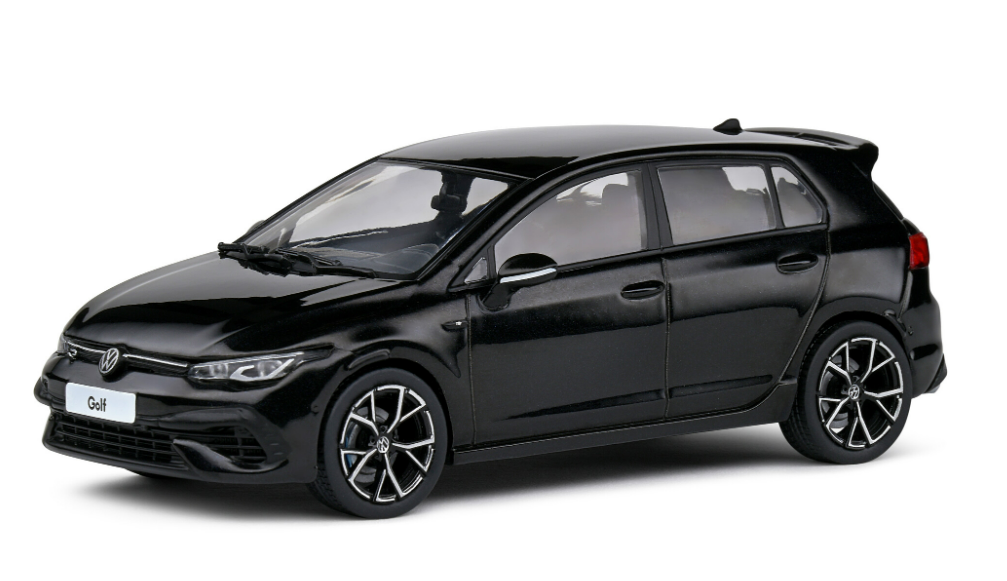 VOLKSWAGEN GOLF VIII R DEEP BLACK PEARL SOLIDO 1/43°