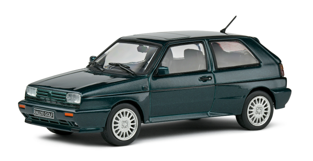 VOLKSWAGEN GOLF RALLYE G60 GREEN SOLIDO 1/43°