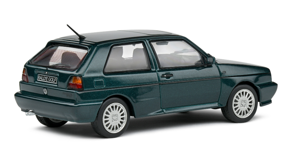 VOLKSWAGEN GOLF RALLYE G60 GREEN SOLIDO 1/43°