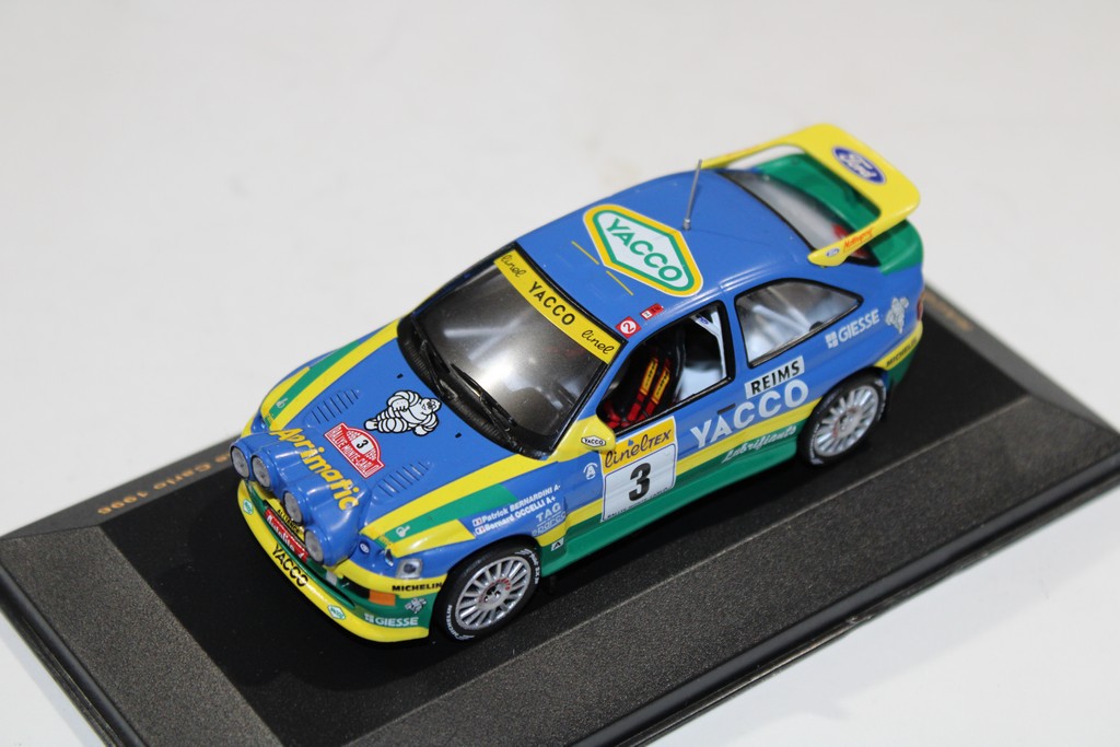 FORD ESCORT COSWORTH (YACCO) #3 P.BERNARDINI - B.OCCELLI WINNER RALLY MONTE CARLO 1996 IXO 1/43°