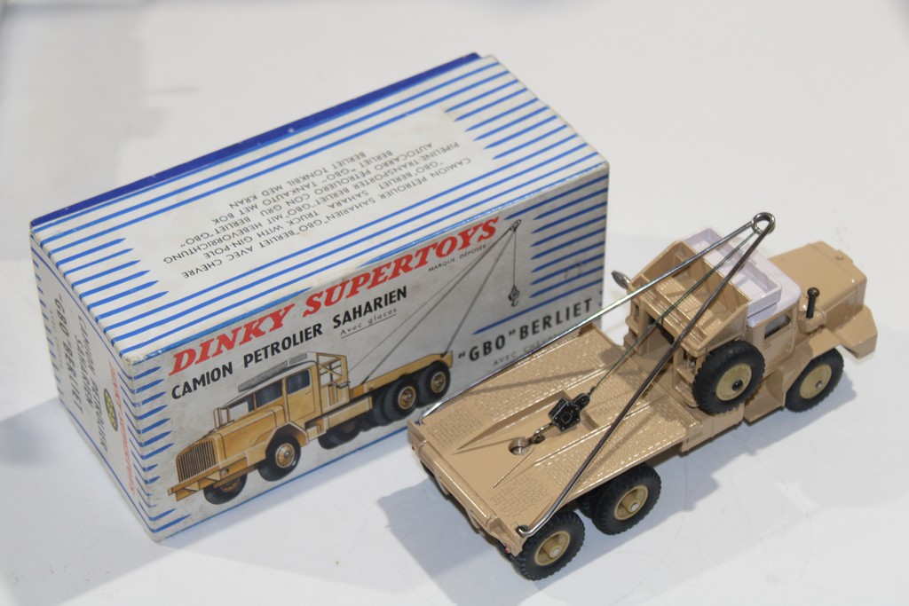 BERLIET CAMION PETROLIER SAHARIEN GBO 1955 DINKY TOYS 1/43°