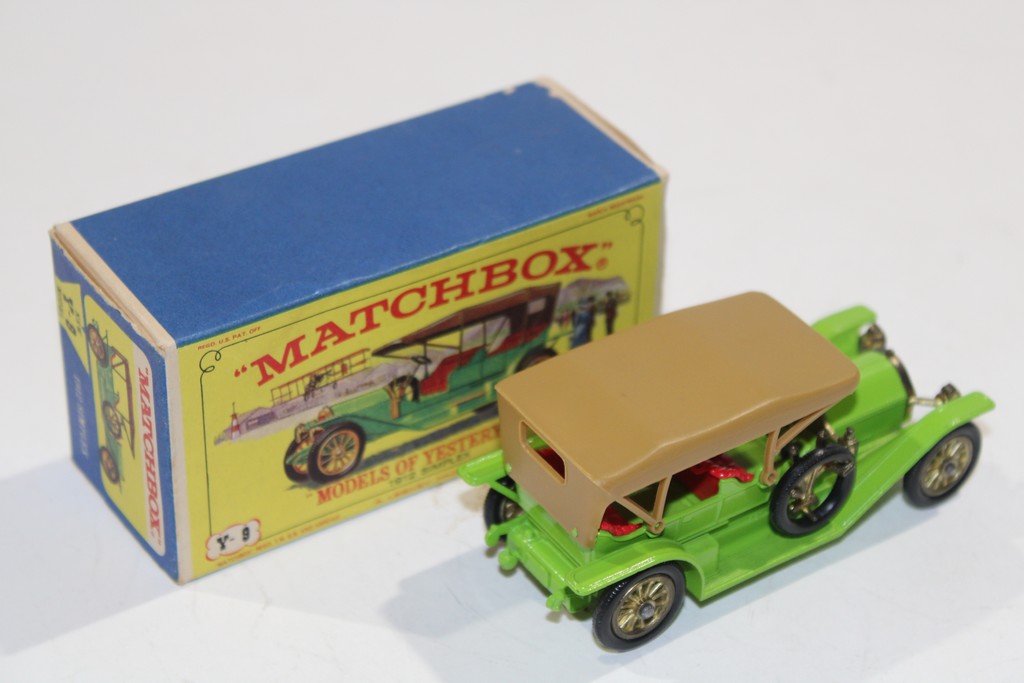 SIMPLEX 1912 VERT MATCHBOX 1/43°