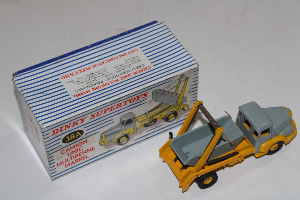 UNIC MULTIBENNE MARREL 1958 DINKY SUPERTOYS 1/55°