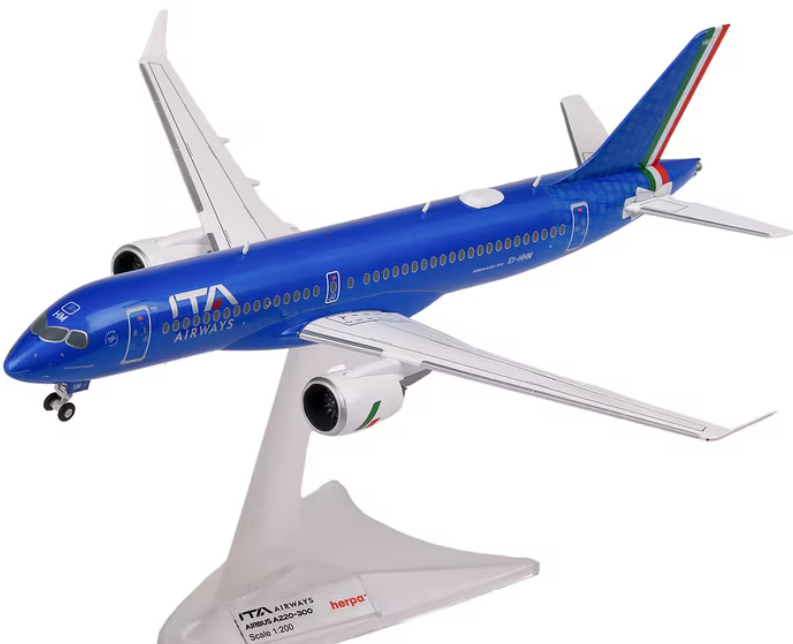 ITA Airways Airbus A220-300 « Alessandro Mazzola » 1/500