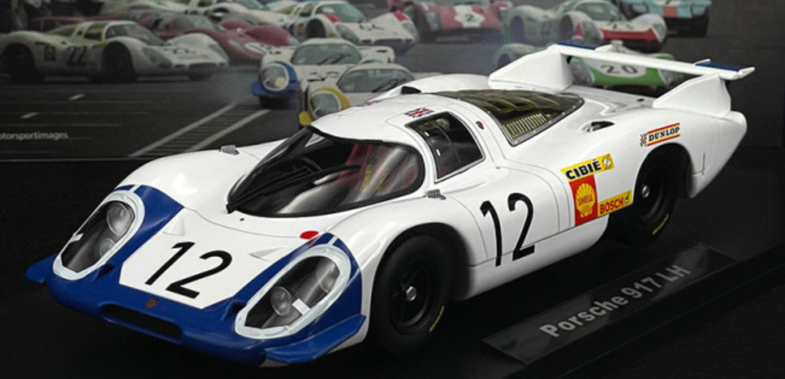 PORSCHE 917 LH 24H LEMANS 1969 VIC ELFORD, RICHARD ATTWOOD N°12 WERK83