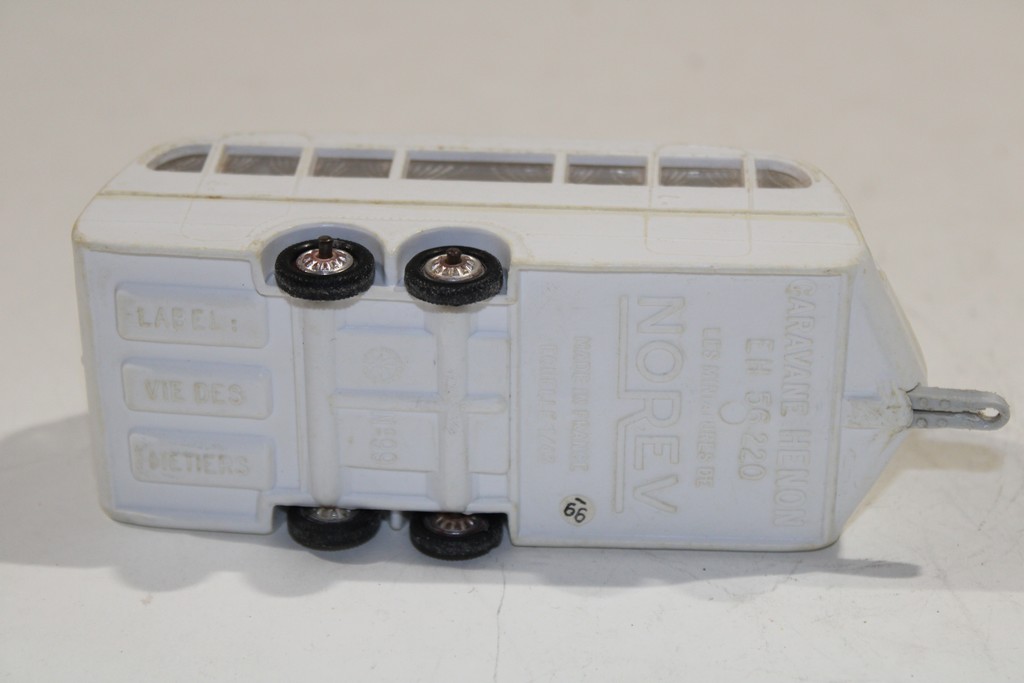 CARAVANE HENON BLANC 1960 NOREV 1/43°