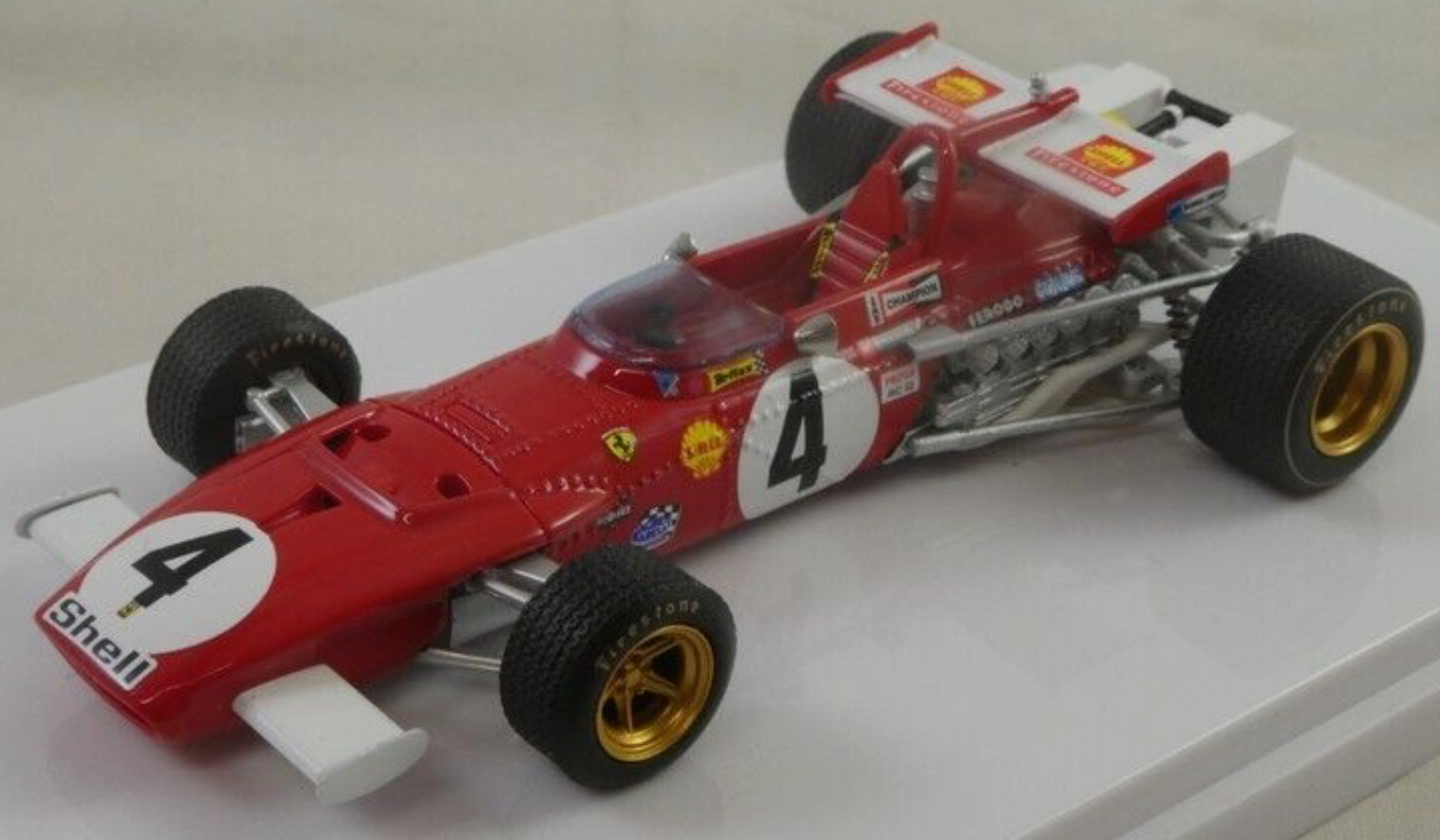 FERRARI 312B CLAY REGAZZONI 1970 TECNOMODEL 1/43