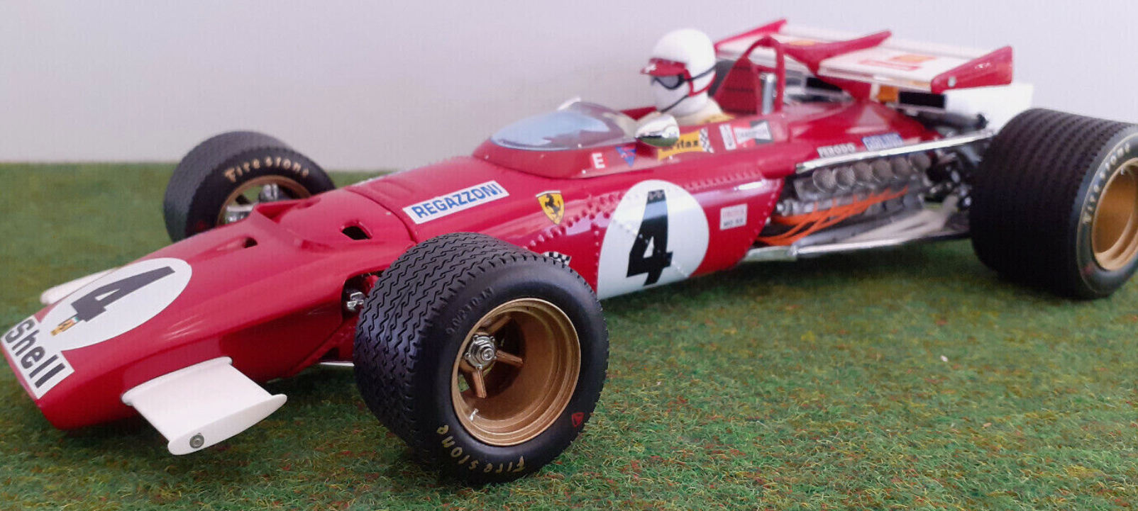 FERRARI 312B F1 CLAY REGAZZONI 1970 TECNOMODEL 1/18