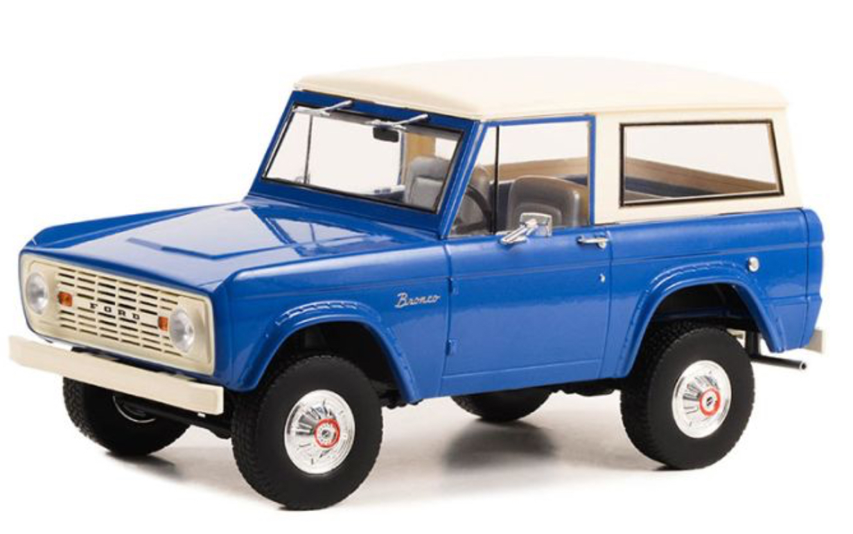 FORD BRONCO 1966 GREENLIGHT 1/18