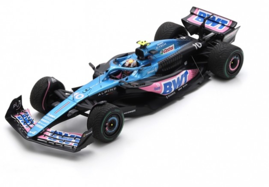 ALPINE A523 N°10 BWT F1 team 7ème 2023 SPARK