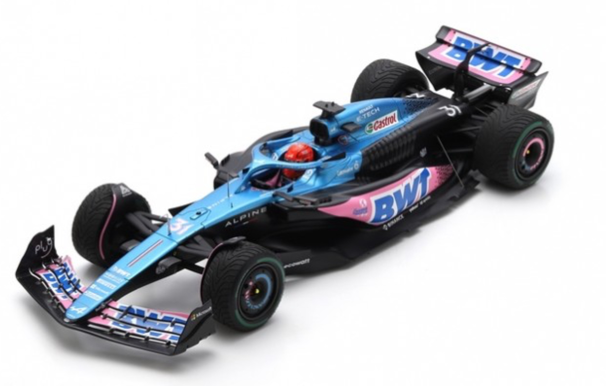 ALPINE A523 N°31 BWT F1 TEAM 3ÈME 2023 SPARK