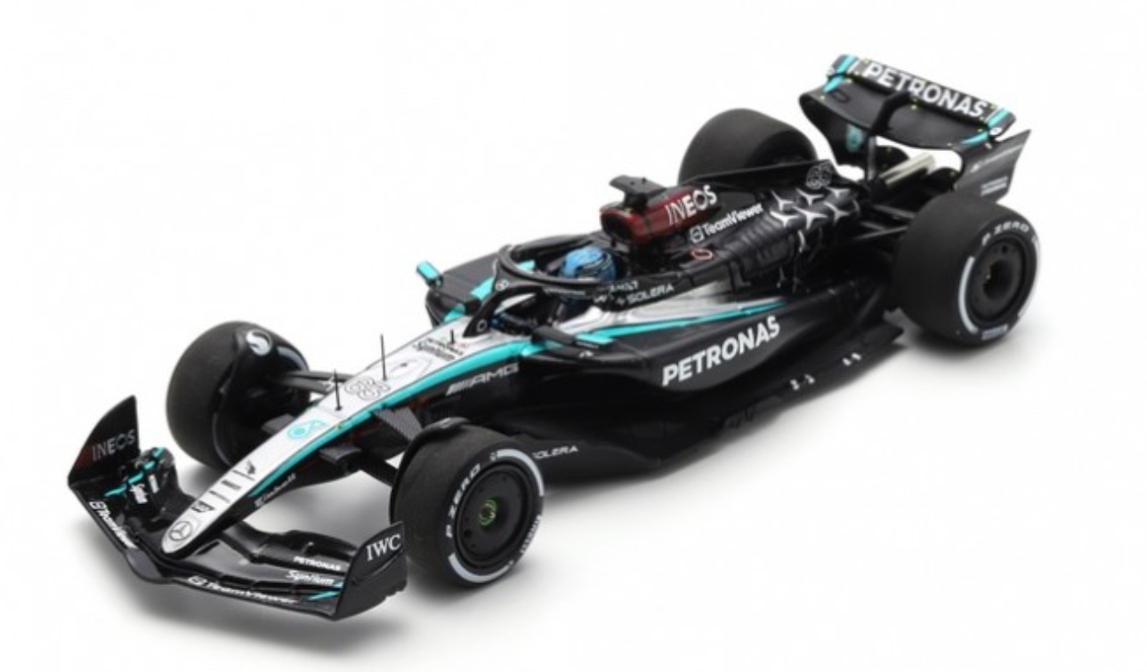 MERCEDES-AMG PETRONAS F1 W15 E PERFORMANCE BAHRAIN 2024 SPARK 1/43